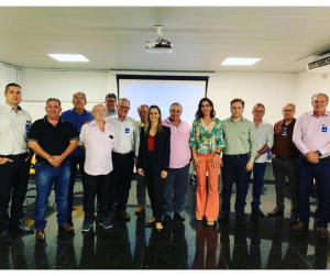 Reunião do Conselho de Administração da Federação na sede do Sistema Ocemg, em Belo Horizonte, em fevereiro de 2020