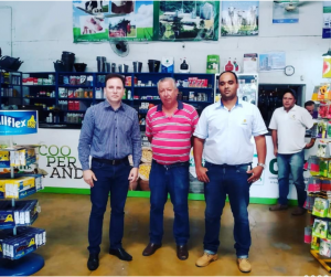 3 - 3 Visita do Diretor Executivo da Fecoagro Leite Minas, Nidelson Falcão, à cooperativa Capol. Janeiro de 2020